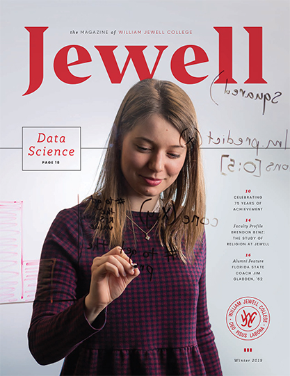Winter 2019 Jewell magazine cover
